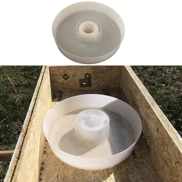 Bee Feeder Kerek Felső Kaptár Méhkas Berendezés Méhészellátás Méhészeti Eszközök Méhkate -Adagoló Szerszámkészlet Kisállat Termékek - Image 6