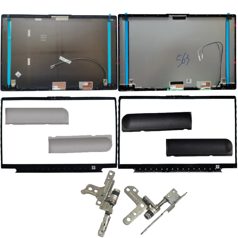 Nuovo Laptop Lcd Cover Posteriore/Cornice Frontale/Cerniere L & R Per Lenovo Ideapad 5 15Iil05 15Are05 15Itl05 5-15Iil05 15Are05 5Itl05 15Alc05