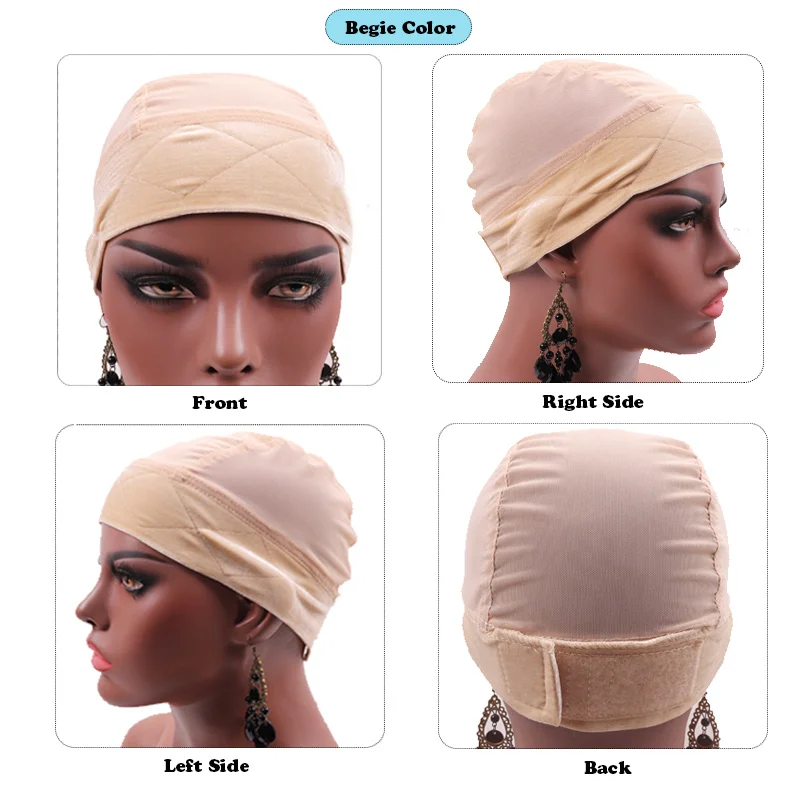 1/2/3Pcs Breathable Wig Grip Cap Velvet Wig Grip And Wig Caps For Wigs Hair Protective Cap With Velvet Edges Scarf For Fix Wigs