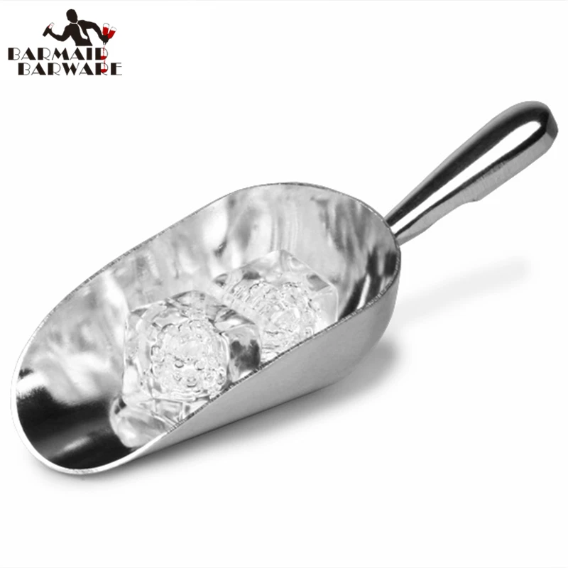 6oz/12oz/24oz Aluminum Ice Scoop Kitchen Food Candy Scoop Food Flour Candy For Bar Commercial Kitchen Tool