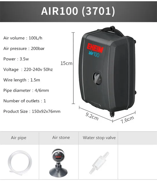 Eheim Air100 Eheim Air Pump 100 EHEIM Fish Tank Air Pump, AIR 100