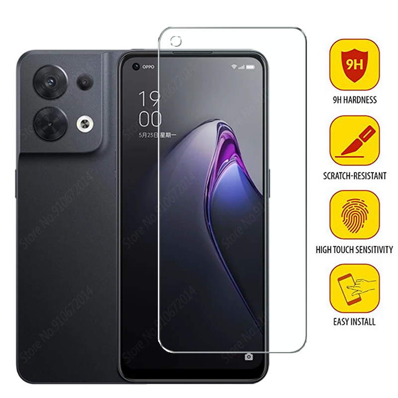 4-Pack Tempered Glass Screen Protector with Full Glue Coverage