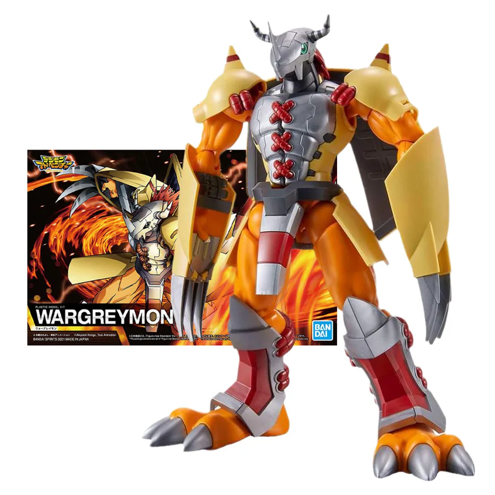 

Bandai Genuine Digimon Adventure Model Kit Figure-rise Standard War Greymon TV Edition Collection Model Anime Action Figure Toys