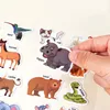 Reusable Cartoon Sticker Book for Kids Multiple Scenos DIY Puzzle Game Educational Learning Classic Toys for Child Age 2-4 Gifts 4