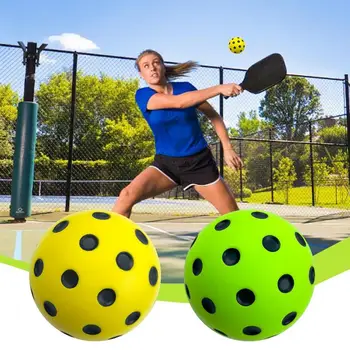 Durable 40 Holes Pickleballs Competition Pickleball Packs 74mm Pickleball for Outdoor Training Colorful Pickleballs for Practice 1