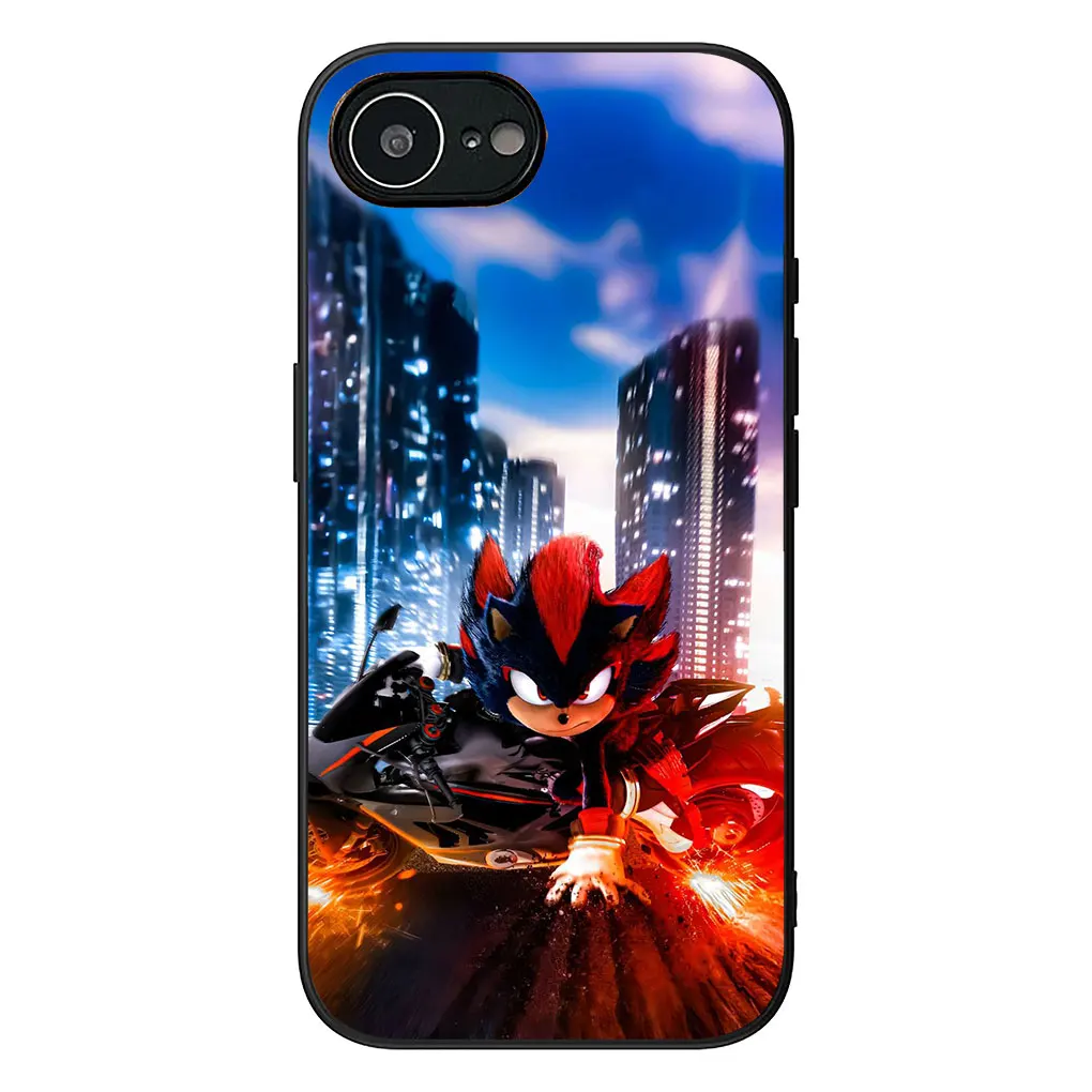 Sonic & Shadow Hedgehog Soft Phone Cover Case