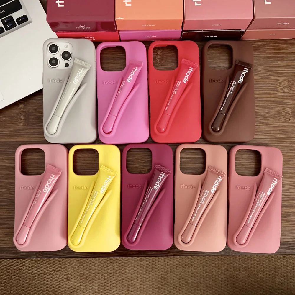 rhodeスマホケースiPhone16promax＆リップlemontini最新 rhodeスマホケースiPhone16promax＆リップlemontini最新 - メルカリ