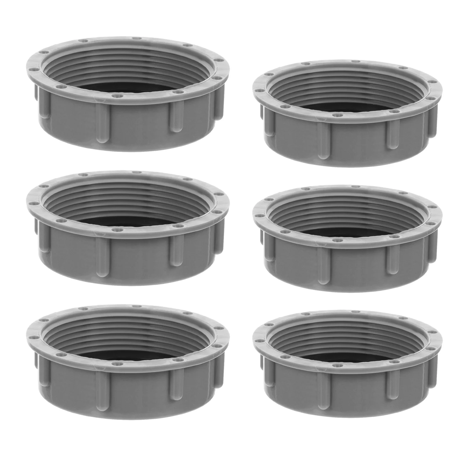 

6 Pcs Drain Cover Plug Pipe Caps Blanking Drainer Protective Covers Drainage Durable Blockages