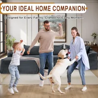 108-inch L-Shape Modular Sectional Sofa with Chaise, Cloud-Soft Corduroy Fluffy Couch for Comfortable Living Room Seating 6