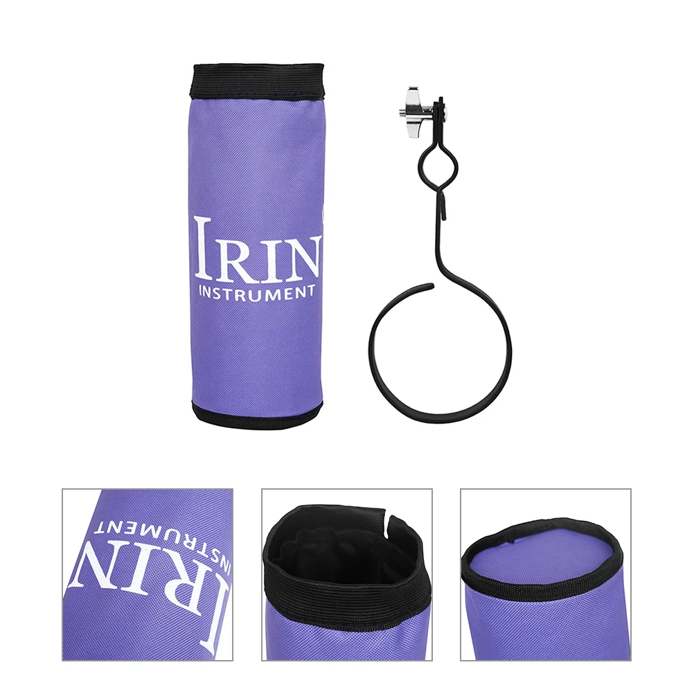 

Portable Drumstick Holder Drumstick Bag Holder Drumstick Container with Clamp