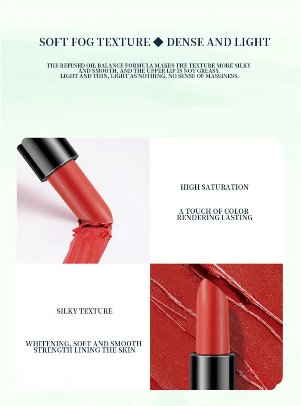 Sky Makeup Set Elegant Green Chinese Beauty Cushion BB Cream Lipstick Brow Pen Eyeliner Mascara Face Cosmetics Kit Gift Box