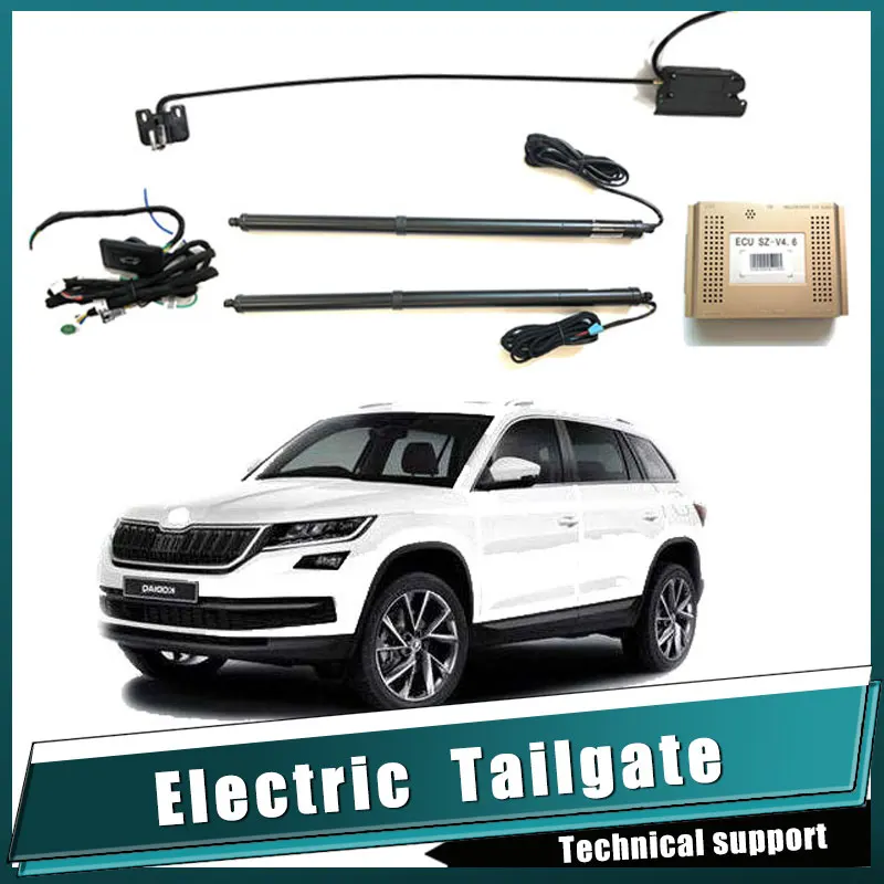 

Car Power Trunk Lift for Skoda Kodiaq 2017~2023 Accessories Electric Hatch Tailgate Tail Gate Strut Auto Rear Door Actuator