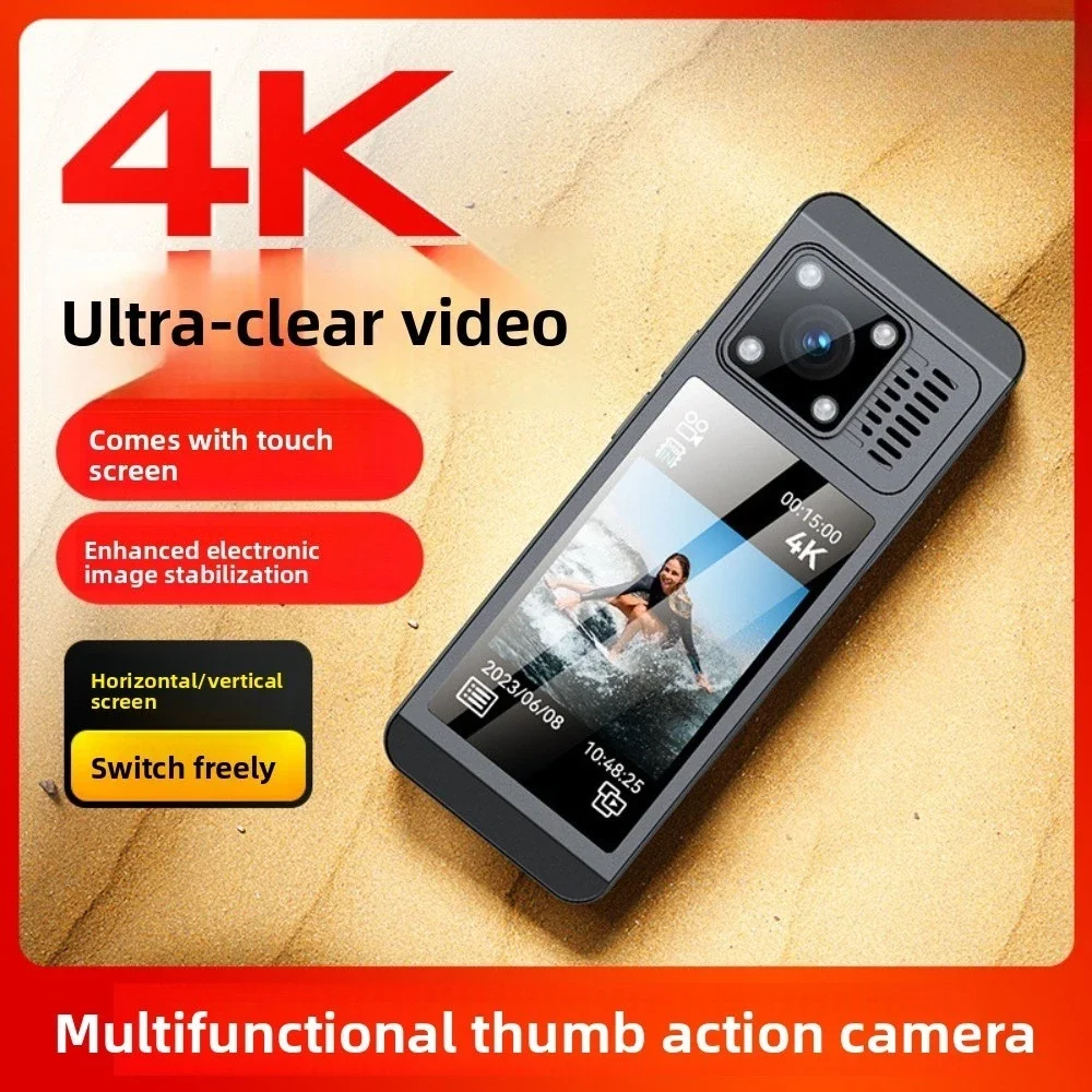 VivaCT4K 360 ° 파노라마 액션 카메라 WiFi EIS 손떨림 보정 웨어러블 카메라 (오토바이 라이딩용)