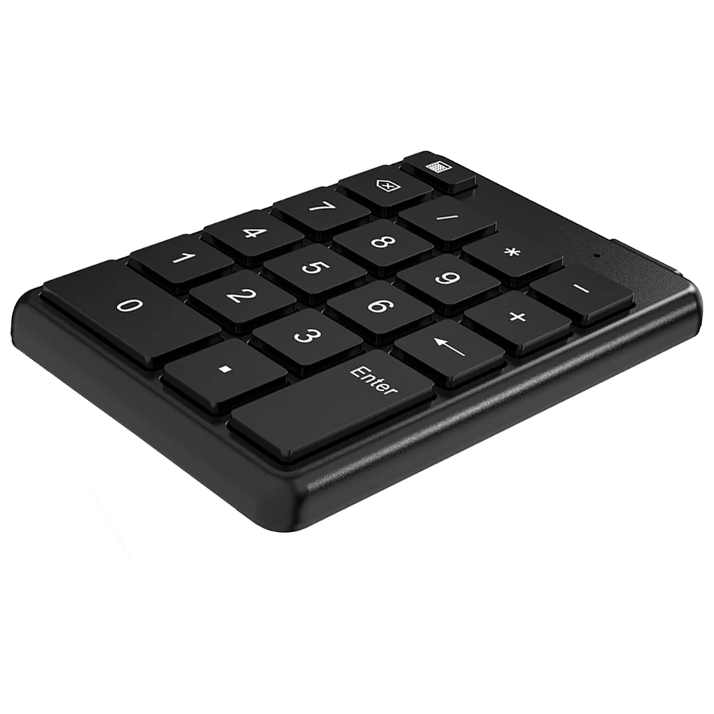 휴대용 미니 재무 회계 키보드, Bluetooth-Compatible5.0 숫자 키패드, 노트북 데스크탑 PC용 외부 키패드, 19 키