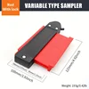 Shape Contour Gauge Duplicator Profile Measuring Angle Ruler Thickness Gauge Contour Template Copy Duplicator Woodworking Tools 6