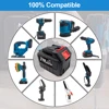 Rechargeable Li-lon Battery 6.0Ah 4.0Ah 2.0Ah For Makita Power Tools Replacement Electric Tools Lithium Ion Battery 4