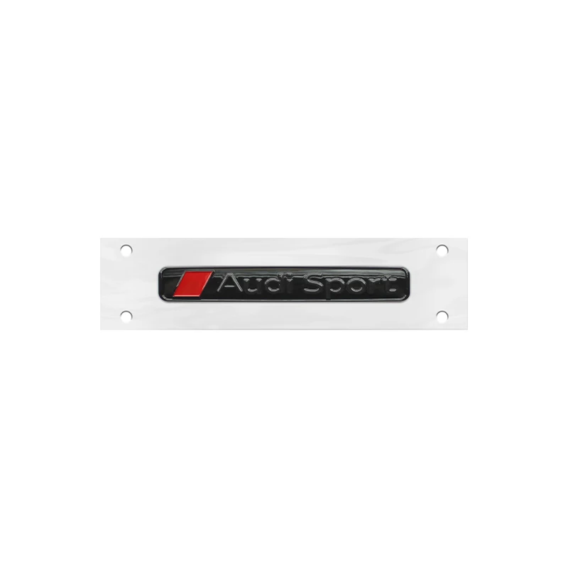 Glossy Black Hood & Trunk Emblem Badge Stickers - Car Styling Accessories