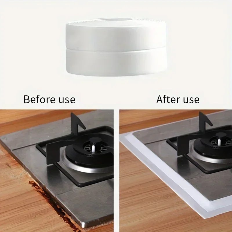 Enhanced Bathroom Sealing Tape - Waterproof Anti-Mildew Adhesive Strip
