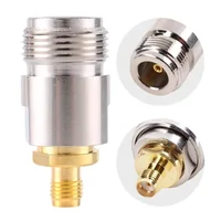 Copper Brass RF Coaxial Connector SMA to TNC UHF N Male Female PL259 SO239 Converter Antenna Adapter 5