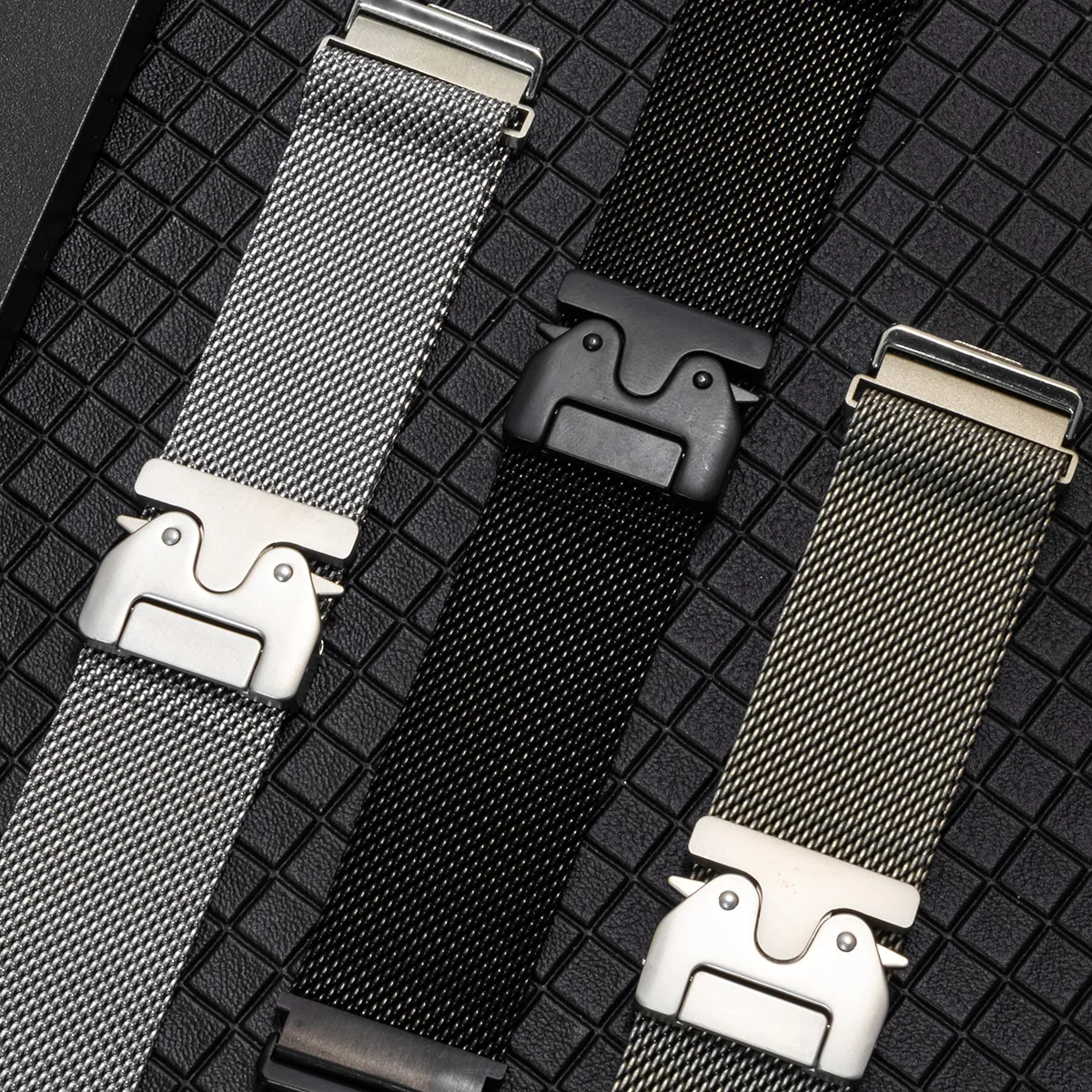 Luxury Milanese Stainless Steel Strap - Elegant Metal Loop Bracelet
