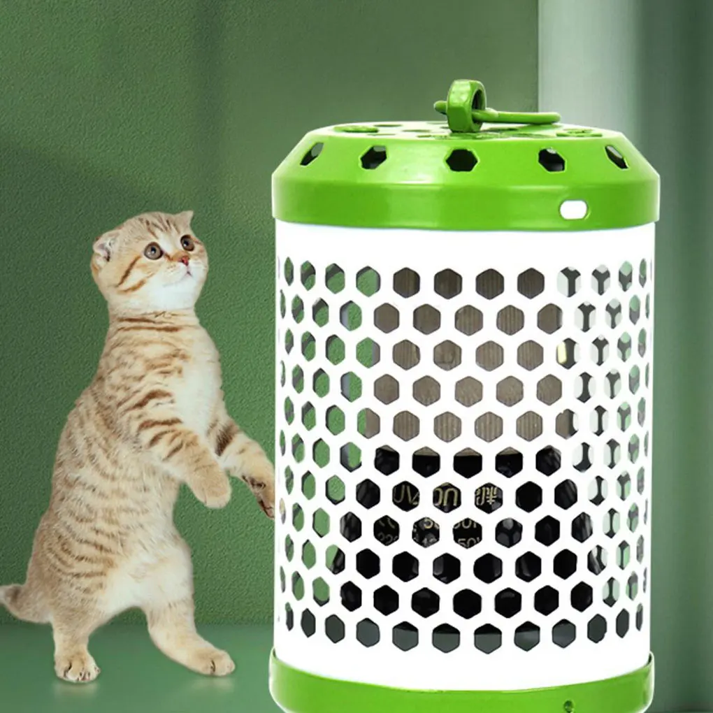 Heat Lamp Cage For Reptiles Anti-Scald Heating Lamp Holder Cage Accessories Bird Supplies Mesh For Parakeets Chickens