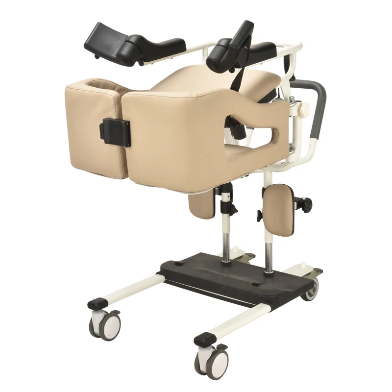 Electric patient transfer chair with 7 functions