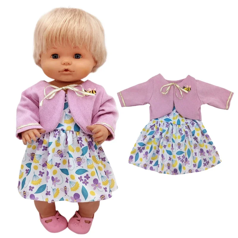 Para ropa de muñeca Nenuco de 40 Cm, camisa de flores para muñeca