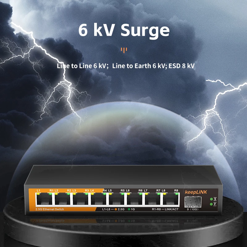 8 interruptor do porto 2.5G