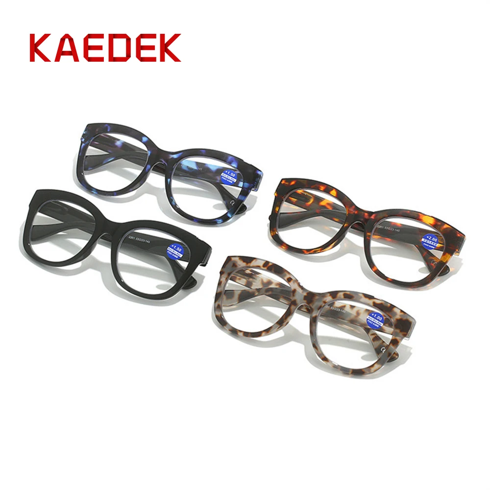 

KAEDEK Brand Round Myopia Glasses Blue Light Blocking Eyeglasses Women Men Prescription Near Sight Glasses Diopter 1.0 To -3.5
