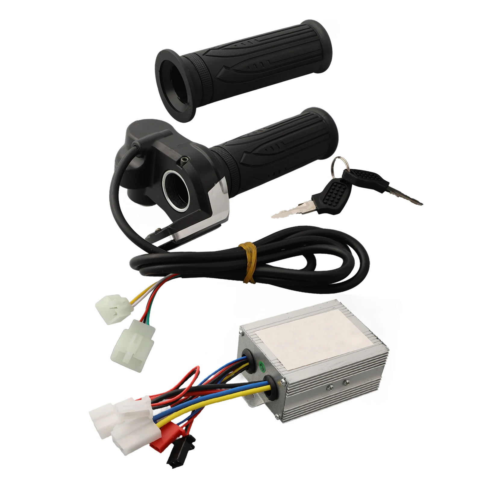 Description Picture 4 of item24-48V 250W-1000W Ebike Scooter Brushed Controller Throttle Grip For Electric Scooter EBike Controller Ebike Accessories