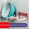No-drill Bathroom Shelf for Basin and Basket Storage 1