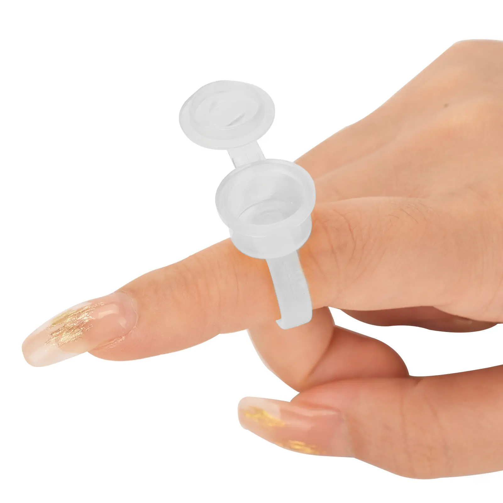 Tattoo Accessories Permanent Makeup Tools Eyelash Extend Ring Cups Ink Cup Equipment Microblading Tattoo Pigment Holder
