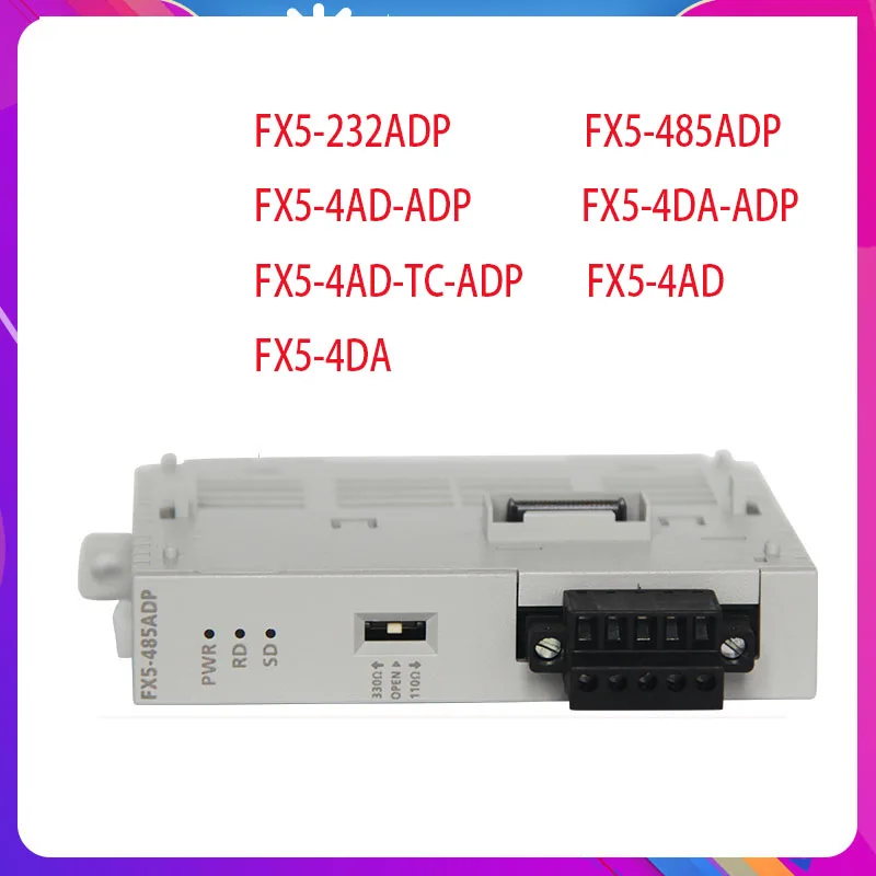 

Extended FX5-232ADP FX5-485ADP FX5-4AD-ADP FX5-4DA-ADP FX5-4AD-TC-ADP FX5-4AD