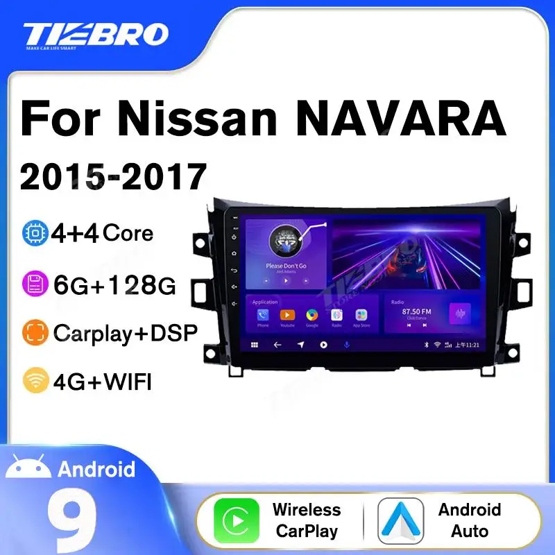 

Android For Nissan NAVARA 2015-2017 Stereo Receiver 2DIN GPS Navigation DSP Auto Radio Car Radio Multimedia Video Player Carplay