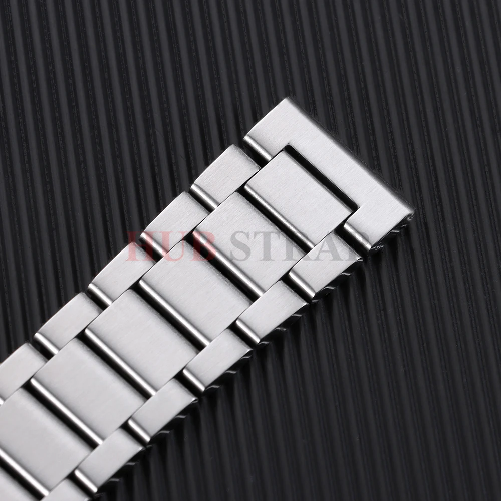 Stainless Steel Solid Metal Watchband Bracelet with Tool