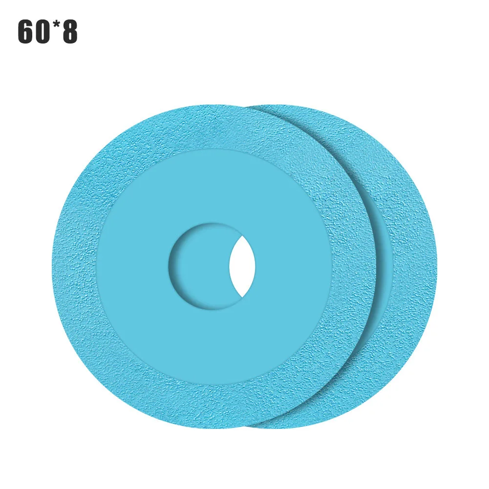 

1/2pc 60mm Cutting Disc Diamond Saw Blade Wheel Glass Marble Ceramic Tile Special Polishing Cutting Blade For Angle Grinder Tool