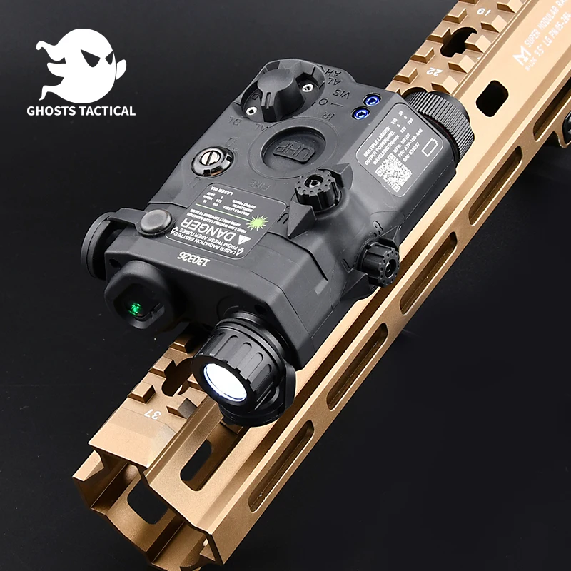 

Tactical PEQ Red Dot Airsoft Green Laser sight Indicator LA-5C UHP IR Laser Whitelight LED Strobe Fit 20mm Picatinny Rail PEQ-15