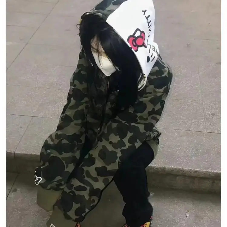 Anime Hello Kitty Hoodie Image 2