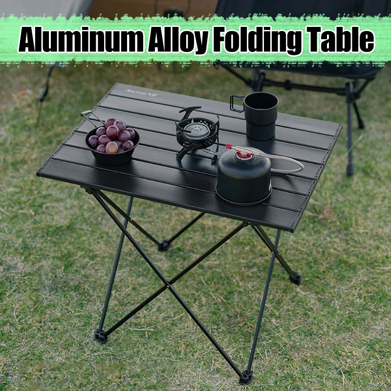 

Foldable Table Aluminium Alloy Portable Folding Tables Outdoor Camping Table Supplies Hike Table Tourist Fishing Picnic Tables