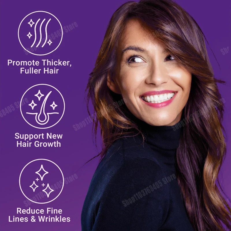 Siero per la ricrescita dei capelli – Nutre i follicoli e penetra nelle radici, trattamento naturale per una regenerazione dei capelli dall'aspetto più folto e denso - immagine 6