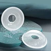 Soft Breast Milk Collector Portable Overflow Prevention Silicone Milk Cup Leakage Prevention Reusable Nursing Pad Milk Container 4
