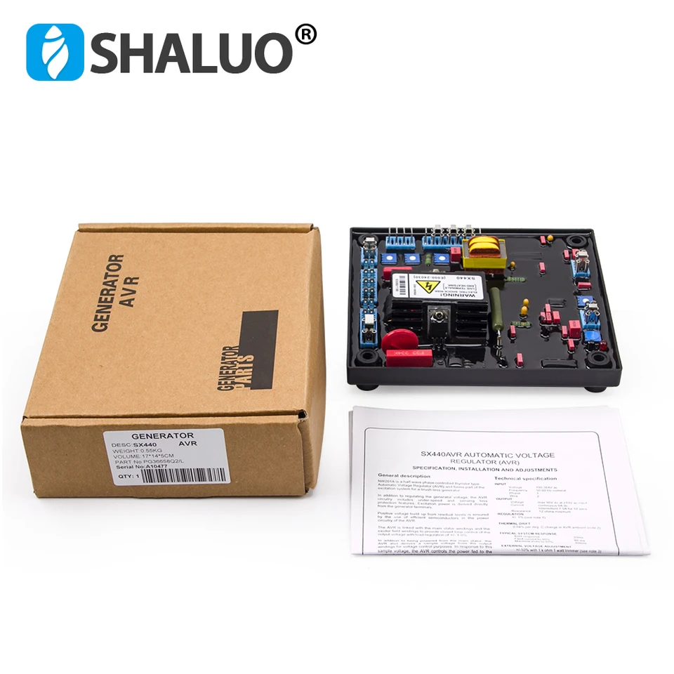 AVR REGOLATORE DI TENSIONE PER GENERATORE GRUPPO ELETTROGENO SX440 Universale E Parallelo - Foto 6
