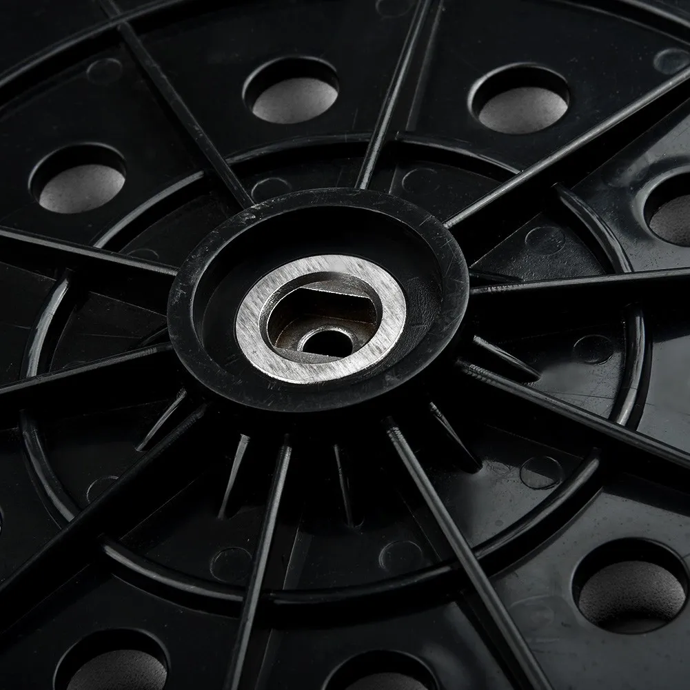 건식 벽체용 샌딩 디스크 백업 패드, 9 인치, 10 홀, 소프트, 하드, M14 연삭 연마 플레이트, 먼지없는 케이블 건식 벽체 샌더 도구