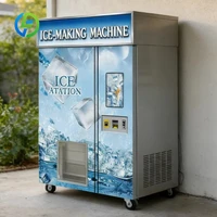 Machine à glace personnalisée, fabrication et vente automatiques de glace, machine intégrée pour supermarché, ferme et centre communautaire 4