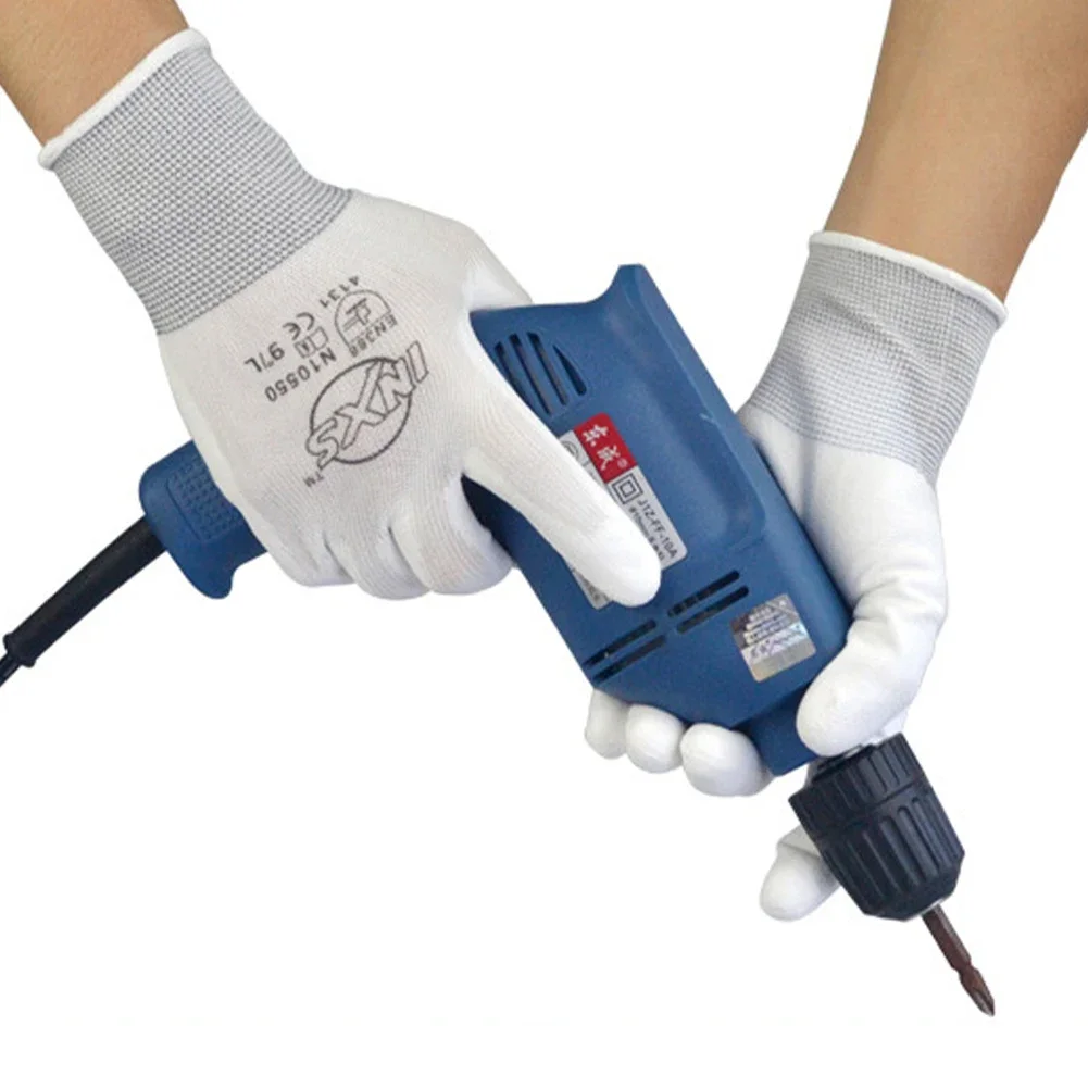 1 Pair Antistatic Gloves Anti Static ESD Electronic Working Gloves Pu Finger Coated Finger PC Antiskid For Finger Protection 5