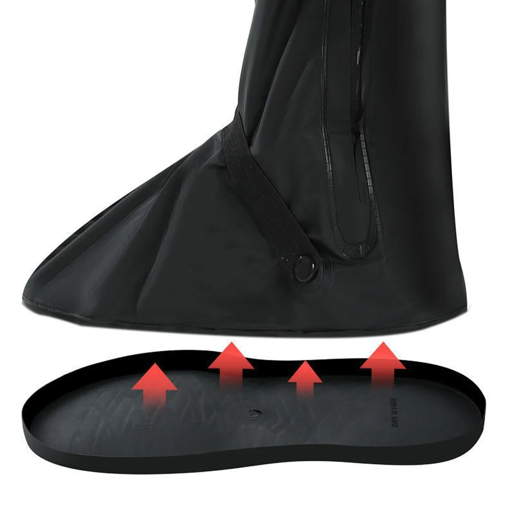 High Tube Rain Shoe Cover Creative Cycling Bike Rain Boot Waterproof Motorcycle Boot Reusable Thick Shoes Cover Gear