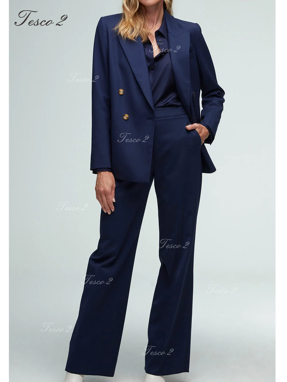 Formal Suit For Women Double Breasted Peak Lapel Women Suit Formal Business Office Casual Suit For Spring Autumn Suit