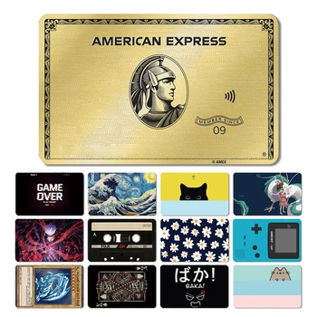 초콜릿 퍼즐 개구리 애니메이션 만화 꽃 매트 세련된 필름 스티커 스킨 필름 커버, 크고 작은 칩 없음, 신용 직불 카드 상품 이미지