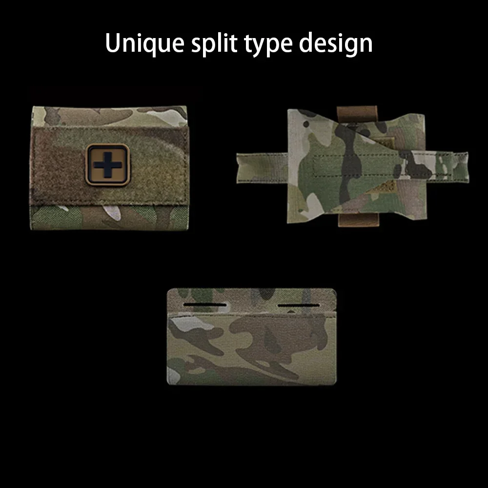 Micro Trauma First Aid Kit Tactical Molle IFAK Pouch Tourniquet Hammock EDC Survival Emergency Outdoor Camping Waist Belt Bag 5