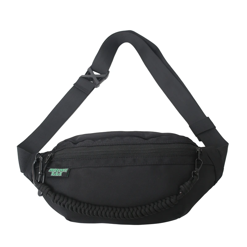 

Men's Versatile Simplicity Nylon Chest Packs Designer Trend Light Waterproof Man Leisure Fashion Sports Students Waist Packs